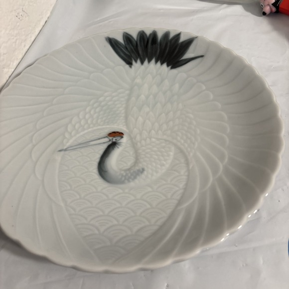 Meiji Red Dot Crane - Excellent Condition Pre-1940 - Picture 3 of 10